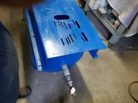 QR-325 QUINCY Compressor Gallon Tank Baldor Motor #3