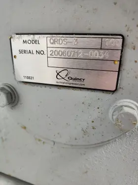 QRDS-3 QUINCY Air Pump Compressor Motor Base Oil #2