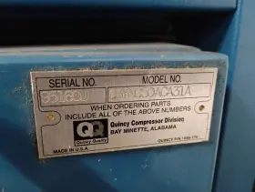QSYNC50ACA31A QUINCY Rotary Screw Compressor Phase #2
