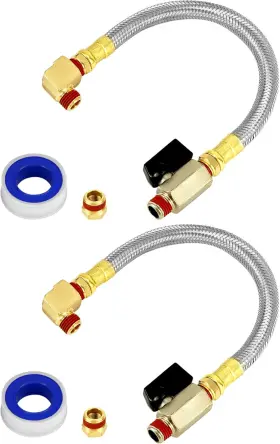 WD30474 QWORK Pack Tank Drain Valve Air Compressor Kit