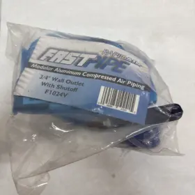 F1024V RAPIDAIR Fastpipe Wall Outlet Female Npt Ports Shutoff