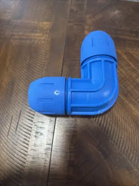 F4003 RAPIDAIR Fastpipe Elbow Compressed Air Tubing