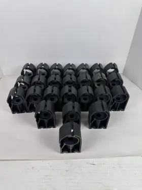 Rapidair F4022-10 Lot Of 25 - Fastpipe 1-1/2 Inch Pipe Clips For Compressed Air Tubing F4022-25