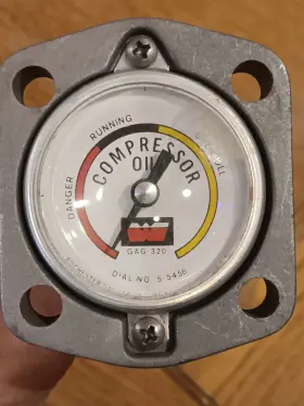 GAG-320 ROCHESTER Gauge Compressor Oil Level Bolt Float