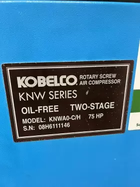 KNWA0-CH ROGERS KOBELCO Knw Vfd Oil Rotary Screw Air #2
