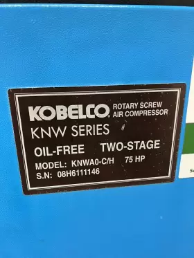 KNWA0-CH ROGERS KOBELCO Knw Vfd Oil Rotary Screw Air