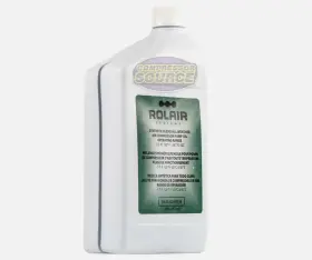 Rolair Oilblndsyn34 Air Compressor Pump Oil 1 Liter Synthetic Blend Lubricant All Weather