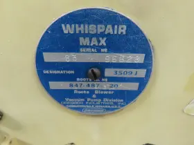 847-487-120 ROOTS Whisper Displacement Blower #2