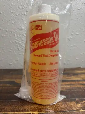 CML001 RPI Healthcare Compressor Oil Pint Copeland Head