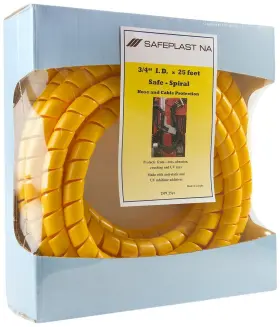 25PC25YE SAFE-SPIRAL Caplugs Sppc Safeplast Wrap Hose