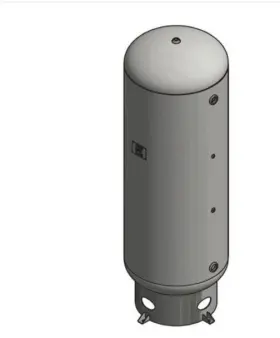 C100331 SAMUEL PRESSURE VESSEL GROUP Vertical Air Receiver