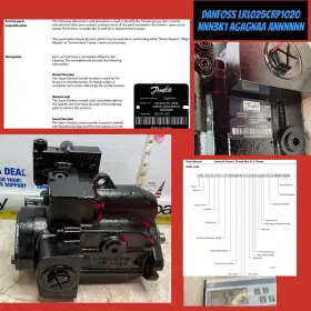 LRL025CRP1020 SAUER DANFOSS Hydraulic Piston Pump Circuit
