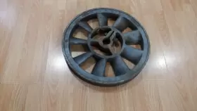 6445 SAYLOR BEALL Compressor Flywheel Pulley Outside #2