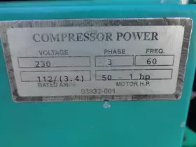 RSD-50 SAYLOR-BEALL Sullivan Palatek Rotary Screw Air Sullair #3