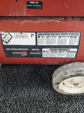 919.174210 SEARS Air Compressors #2