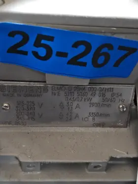 000-0AH11 SIEMENS Elmo Blower