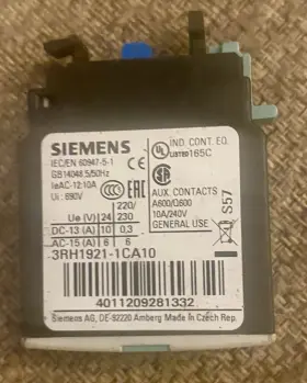1089-9415-07 SIEMENS Atlas Copco Contact Block