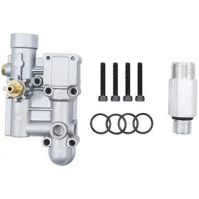 LY008 SLOTHER Bolt Pressure Washer Pumb Unloader Manifold Kit