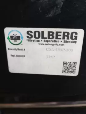 CSL-335P-300 SOLBERG Housing Cfm Regen Blower Vacuum Air #3