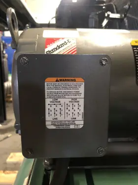 1WD74 SPEEDAIRE Air Compressor Voltage #3