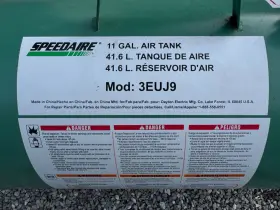 3EUJ9 SPEEDAIRE Gallon Air Tank Floor Mount #3