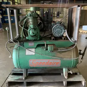 3Z494 SPEEDAIRE Air Compressor Horse Volt Phase Amp Single