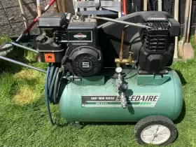 Speedaire 4b220a Air Compressor Briggs And Stratton Gas Engine