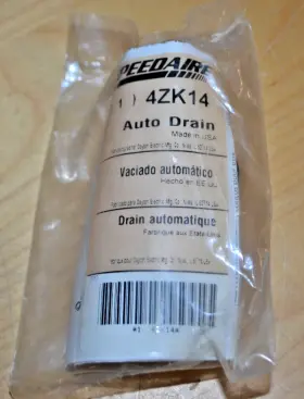 4ZK14A SPEEDAIRE Auto Drain Kit
