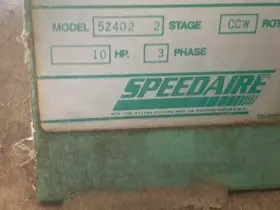 5Z502 SPEEDAIRE Air Compressor Phase