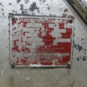 1001.5 SPENCER TURBINE Rpm Turbo Compressor Blower #2