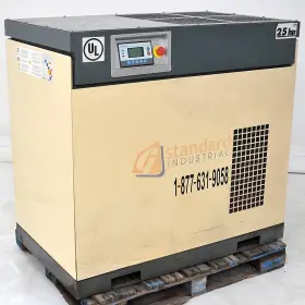 GSI-25 STANDARD INDUSTRIAL Rotary Screw Air Compressor Cfm