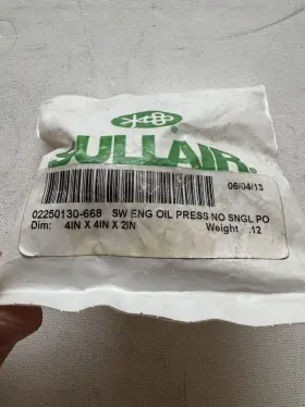 02250130-668 SULLAIR Oil Press Sngl Pole #2