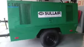 185DPQ-JD SULLAIR Cfm Trailer Air Compressor Kubota Engine #2