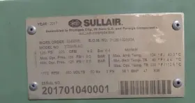 3709VB SULLAIR Air Compressor Energy #3