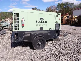375DH SULLAIR Cfm Air Compressor Video Cat Diesel #2