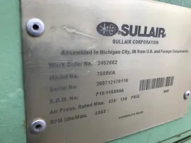 7509 SULLAIR Air Compressor