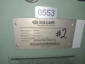 7509PV SULLAIR Air Compressor #2