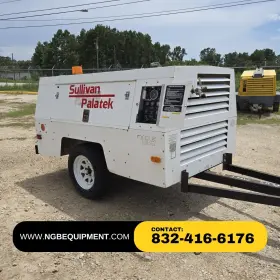 D0185Q10JD SULLIVAN Cfm Air Compressor Deere Engine