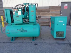 40DGGW SULLIVAN PALATEK Rotary Screw Air Compressor Tank