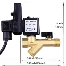 A2H1-10 SZZIJIA Automatic Drain Valve Split Body Compressed #3