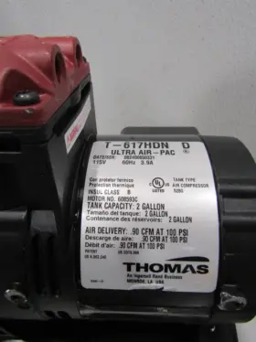 T-617HDN-D THOMAS Air Compressor #3