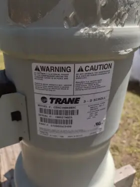 CSHC100K0B0C TRANE Scroll Air Conditioning Compressor