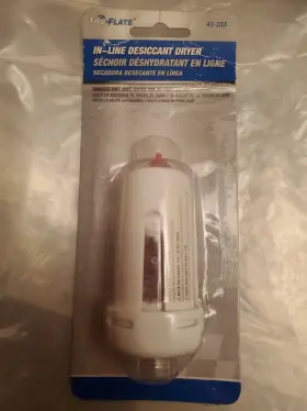 41-103 TRU-FLATE Mini Inline Line Desiccant Dryer Air Filter