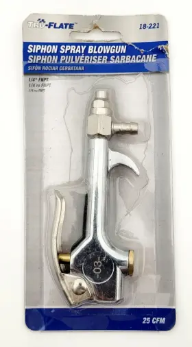 028893182214 TRUE-FLATE Fnpt Siphon Spray Blowgun