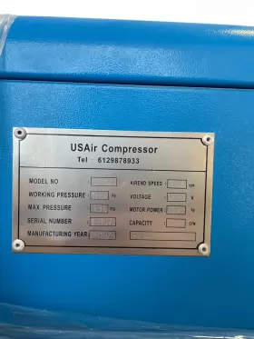 D1-AC US AIR COMPRESSOR Rotary Screw Vfd Vsd Tradftn Atlas #2
