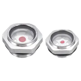 783243747702 UXCELL Oil Sight Glass Male Alloy Level Gauge