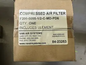 F200-0055-1 VAN AIR Compressed Cartridge Filter