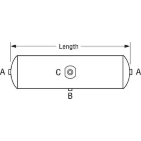 035103 VELVAC Air Tank Powder Coat