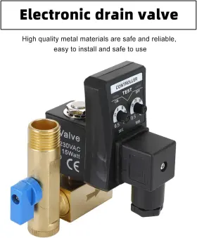 I012-A056-220V VIPIH Automatic Air Ac Compressor Auto Drain #2