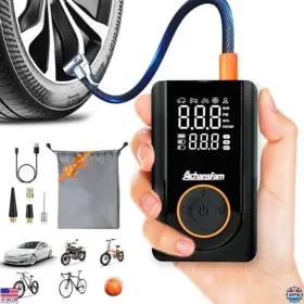 L9-PRO VISIT THE ACHANSFAM STORE Air Compressor Cordless Tire